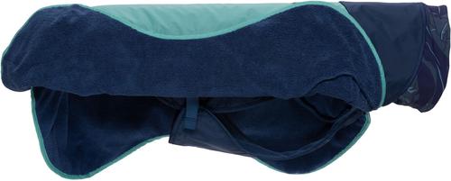 Show full view: Ruffwear Dirtbag Wearable Dog Towel, Aurora Teal, Small slide 4 of 9