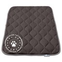 Paw Inspired Washable Padded Dog Crate Mat, Gray, 36-in