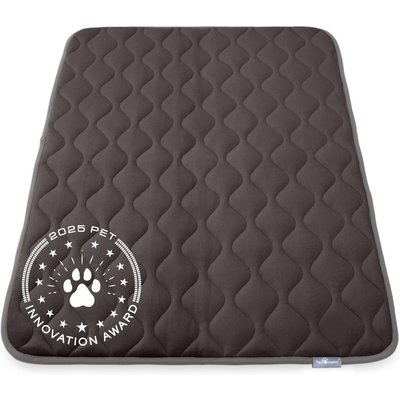 Paw Inspired Paw Inspired Washable Padded Dog Crate Mat, Gray, 48-in