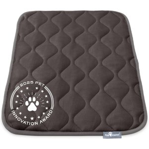 Paw Inspired Washable Padded Dog Crate Mat, Gray, 30-in