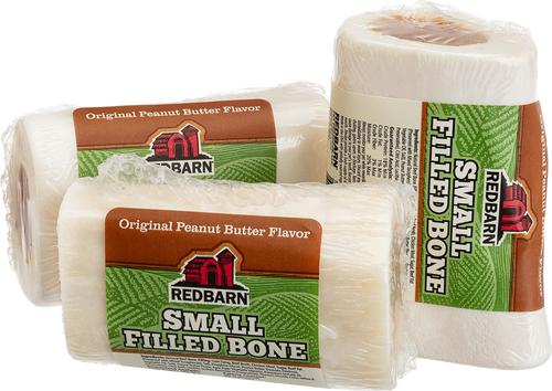 Show full view: Redbarn Small Peanut Butter Filled Bones Dog Treats, case of 20 slide 4 of 9