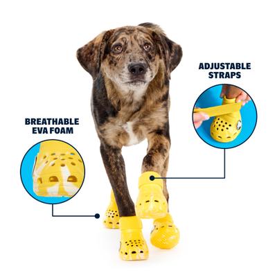 Show full view: BARK Dog Crocs, Yellow, Large slide 2 of 9