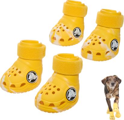 Show full view: BARK Dog Crocs, Yellow, Large slide 6 of 9