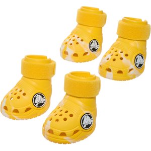 BARK Dog Crocs, Yellow, Small