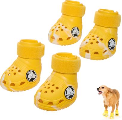 Show full view: BARK Dog Crocs, Yellow, Small slide 6 of 9