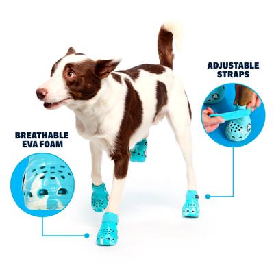 Show full view: BARK Dog Crocs, Aqua, Large slide 2 of 9