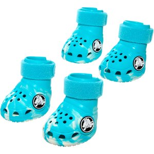 BARK Dog Crocs, Aqua, Small