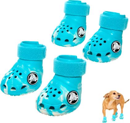 Show full view: BARK Dog Crocs, Aqua, Small slide 6 of 9
