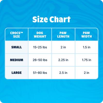 Show full view: BARK Dog Crocs, Aqua, Small slide 5 of 9