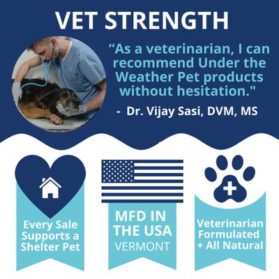 Show full view: Under the Weather Probiotic Soft Chews Dog Supplement, 60 count slide 7 of 8