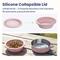 Show in main carousel: PawsPik 2-in-1 18/8 Stainless Steel & Silicone Dog & Cat Travel Bowl, Cherry Blossom Pink slide 3 of 11