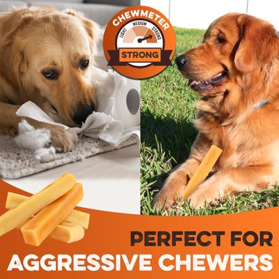 Show full view: Brutus & Barnaby 5-in Gold Himalayan Yak Cheese Natural Dog Chew Treats, 6 count slide 4 of 10