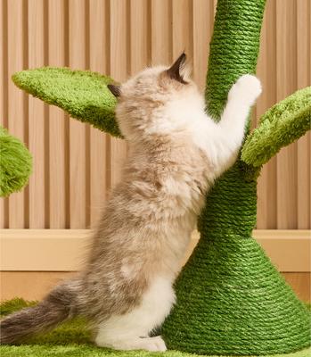 Show full view: Happy & Polly 41.7-in Mystic Carnivorous Flower-Inspired Fleece Cat Tree slide 8 of 9