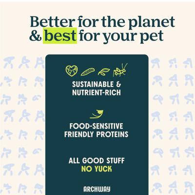 Show full view: Archway Silver Carp & Sweet Potato Biscuit Dog Treats, 5-oz bag slide 9 of 9