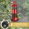 Show in main carousel: Decflow Outdoor Hanging Durable Metal Tube Wild Bird Feeder, Black slide 6 of 7