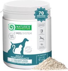 Nature's Protection Adult Performance Calcium Unflavored Powder Joint Supplement for Dogs & Cats, 9-oz jar