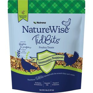 Nutrena NatureWise TidBits Immunity Support Chicken Treat, 5-lb bag
