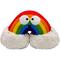 Show in main carousel: Huxley & Kent Happy Rainbow Squeaky Power Plush Dog Toy, Rainbow/White, Small slide 1 of 8