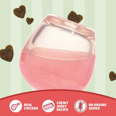 Show full view: BARK BarkBox Tipsy Treat Gift Pack Treat Dispenser Dog Toy, Multicolor slide 5 of 7