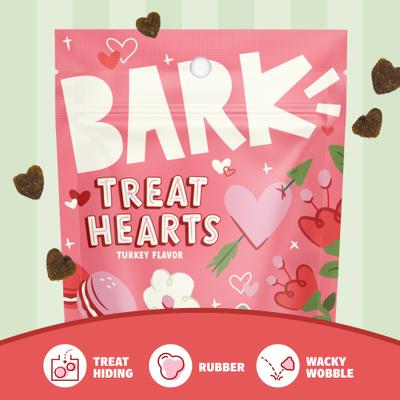 Show full view: BARK BarkBox Tipsy Treat Gift Pack Treat Dispenser Dog Toy, Multicolor slide 4 of 7