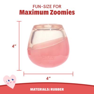 Show full view: BARK BarkBox Tipsy Treat Gift Pack Treat Dispenser Dog Toy, Multicolor slide 3 of 7