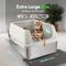 Show in main carousel: allforpaws Go Fresh Enclosed Stainless Steel Cat Litter Box, 21 x 16 x 11.8-in, Sand slide 6 of 6