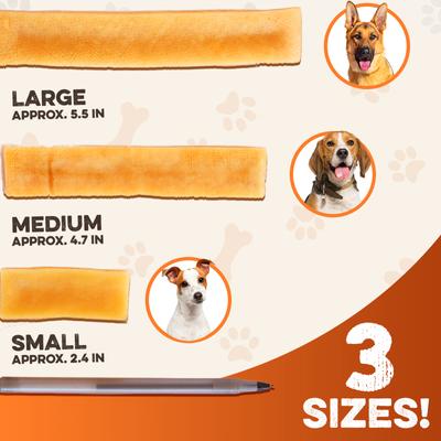 Show full view: Brutus & Barnaby 5-in Gold Himalayan Yak Cheese Natural Dog Chew Treats, 6 count slide 6 of 10