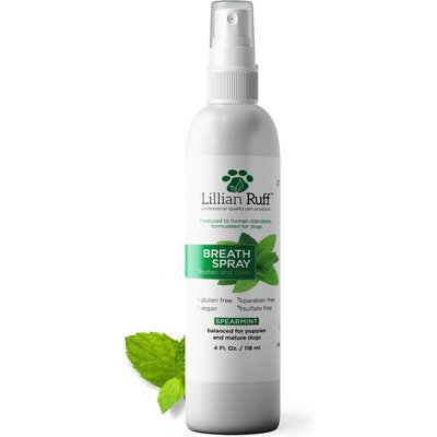 Lillian Ruff Lillian Ruff Dog Breath Spray, 4-fl oz bottle
