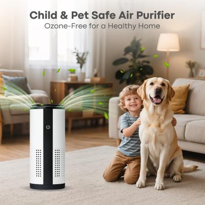 Show full view: Bueteka Automatic Litter Box Odor Eliminator & Deodorizer for Cat Litter Boxes, White, 6.2 x 2.7 x 2.7-in slide 9 of 10