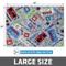 Show in main carousel: Drymate Protective & Decorative Cat Litter Mat, Cool Cat Grey, Large, 20-in x 28-in slide 5 of 7