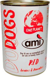 Ami Red Beans & Tomatoes Vegan Wet Dog Food, 14-oz can, case of 12