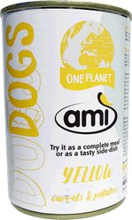 Ami Yellow Carrots & Potatoes Vegan Wet Dog Food, 14-oz can, case of 12