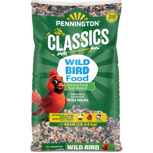 Pennington Classic Wild Bird Food, 40-lb bag