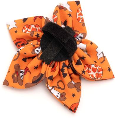 Show full view: The Worthy Dog Howdyween Dog Flower, Orange, Small slide 4 of 4