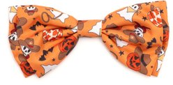 The Worthy Dog Howdyween Dog Bow Tie, Orange, Small slide 1 of 4