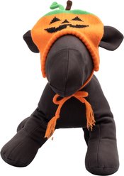 The Worthy Dog Jack-O-Lantern Dog Hat, Orange, Medium slide 2 of 3