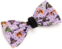 The Worthy Dog Bewitched Dog Bow Tie, Purple, Large slide 2 of 4