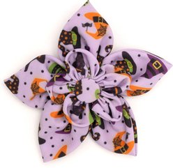 The Worthy Dog Bewitched Dog Flower, Purple, Large