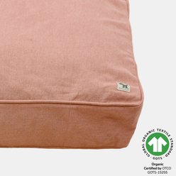 Molly Mutt Kyoto Organic Dog Crate Pad Cover, Pink, 54-in slide 2 of 3