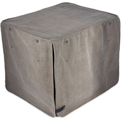Molly Mutt Molly Mutt Jupiter Organic Dog Crate Cover, Blue, 42-in