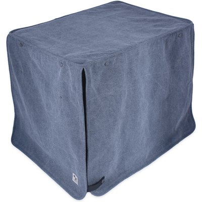 Molly Mutt Molly Mutt Dragonstone Organic Dog Crate Cover, Grety Green, 48-in