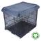 Show in main carousel: Molly Mutt Dragonstone Organic Dog Crate Cover, Grety Green, 48-in slide 2 of 3