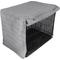 Show in main carousel: Molly Mutt River Dog Crate Cover, Black/White, 36-in slide 1 of 2