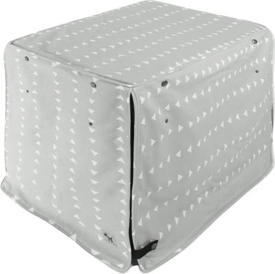 Show full view: Molly Mutt Be Still Dog Crate Cover, Grey, 30 x 19-in slide 3 of 3