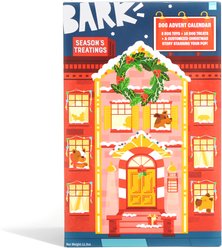 BARK Christmas Advent Calendar Plush Toy & Treat Set, Multicolor