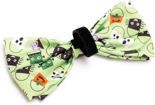 Show full view: The Worthy Dog Tricks for Treats Dog Bow Tie, Lime, Large slide 3 of 3