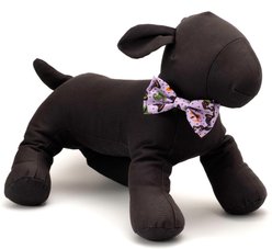 The Worthy Dog Bewitched Dog Bow Tie, Purple, Small slide 2 of 4