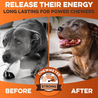 Show full view: Brutus & Barnaby 10 to 12-in High Protein & Rawhide-Free Thick Chicken Wrapped & Beef Cheek Rolls Natural Dog Chew Treats, 4 count slide 4 of 8