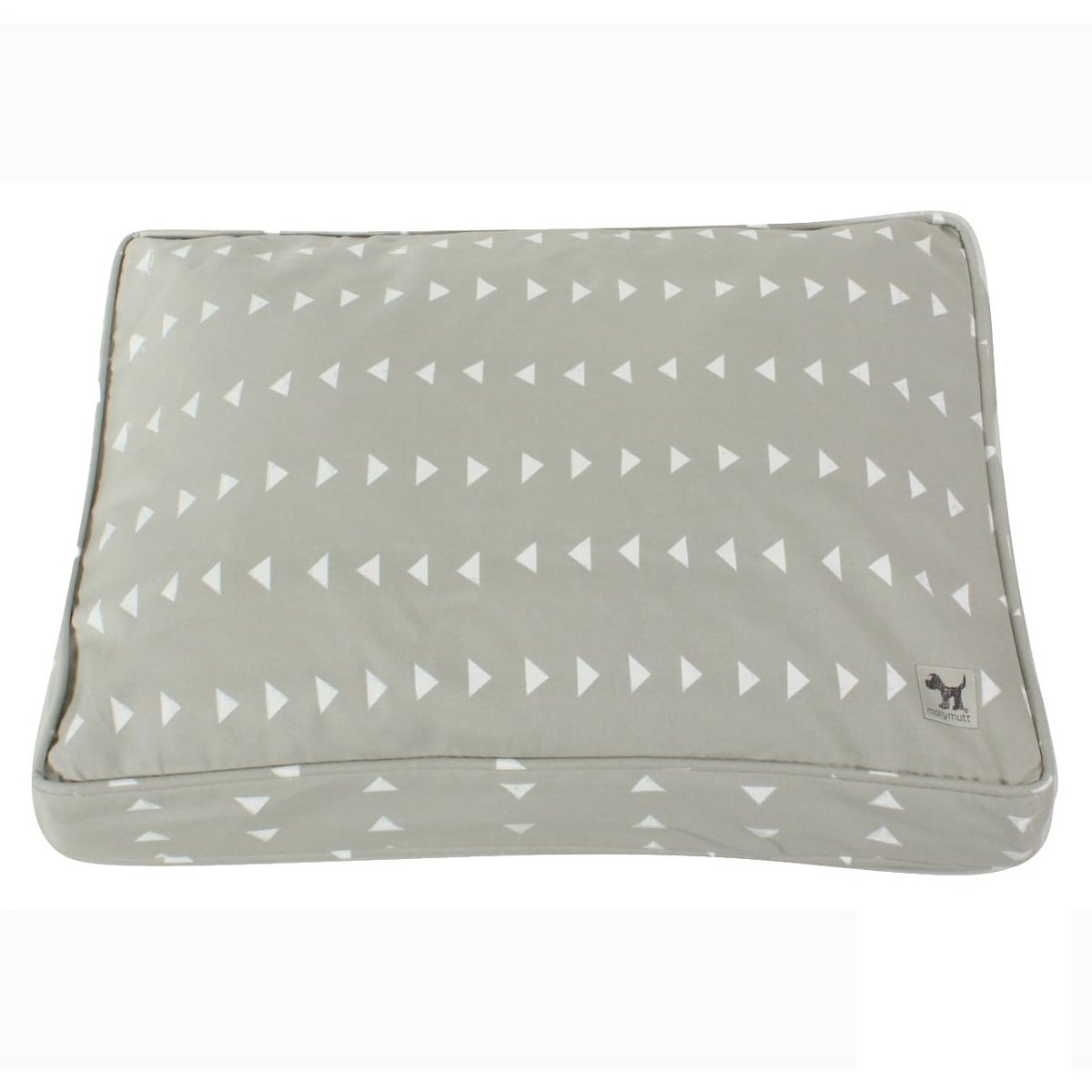 Molly Mutt Be Still Organic Dog Crate Pad Cover, Grey, 54-in