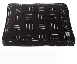 Molly Mutt Dreams Organic Dog Crate Pad Cover, Black, 48-in
